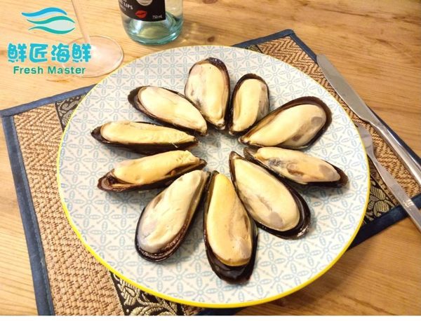 【鮮匠海鮮】【生凍天然淡菜(800g)】冷凍食品