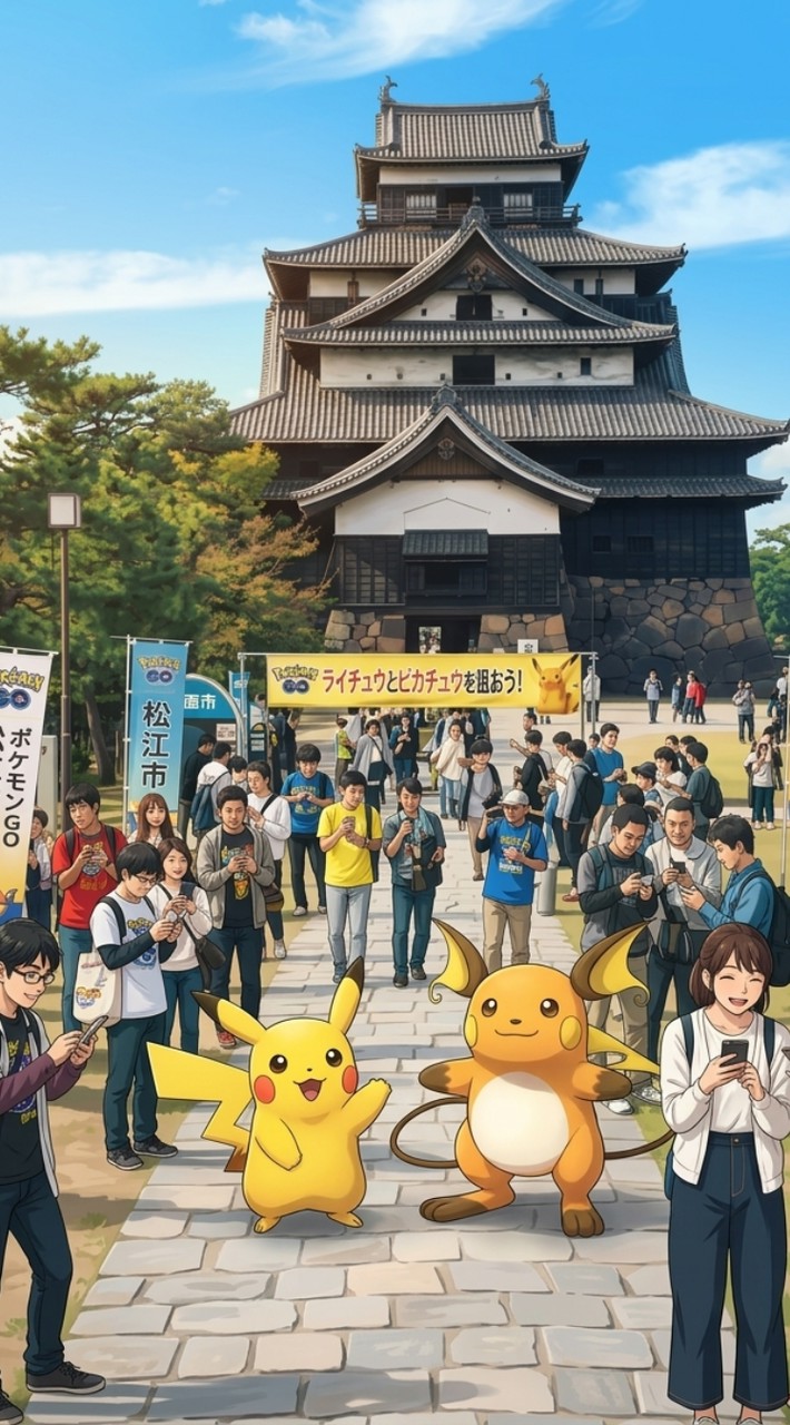ポケモンGO松江（島根）新！