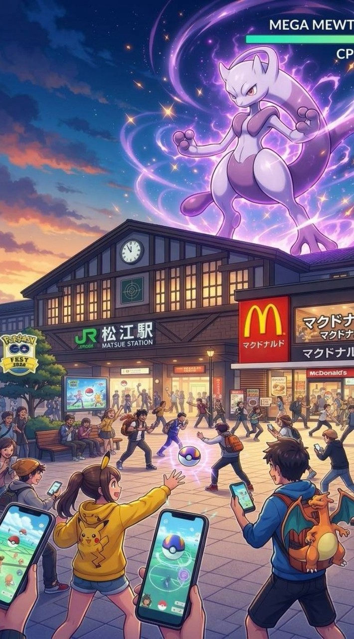 ポケモンGO松江（島根）新！