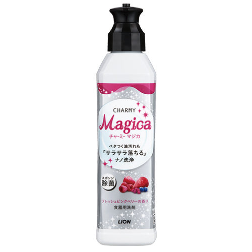 獅王 Charmy Magica濃縮洗潔精(莓果)230ml【愛買】