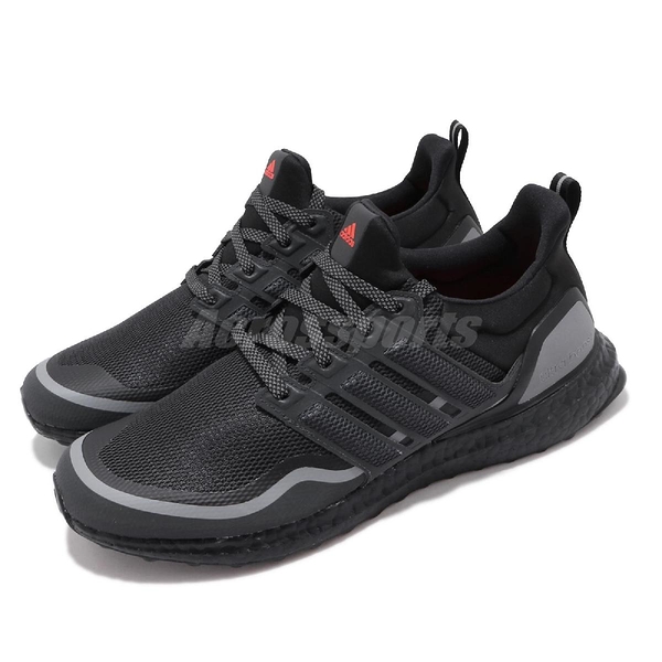 adidas 慢跑鞋 UltraBOOST Reflective 黑 灰 男鞋 反光設計 運動鞋 【ACS】 EG8105