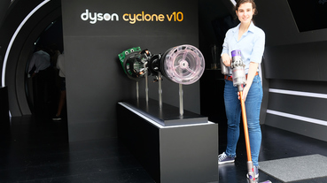 起點現場 / 跟塵蹣食物永不相見！Dyson 推吸塵器 V10 開設科技博物館