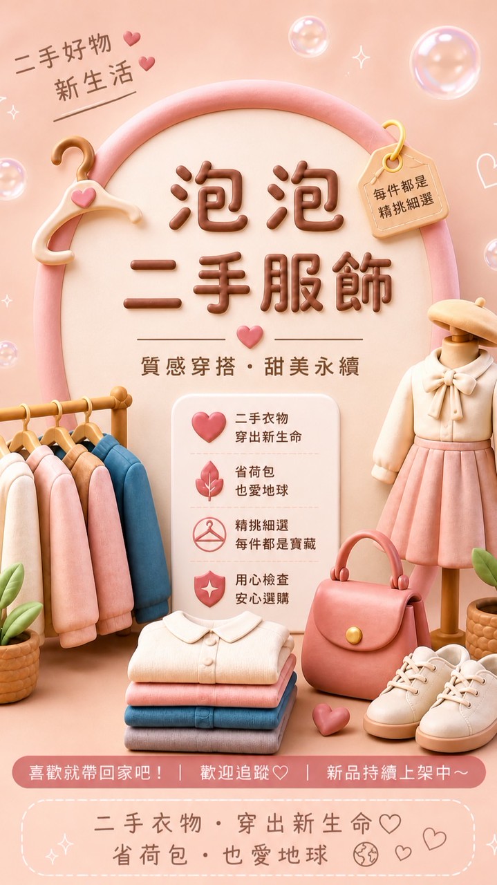 泡泡二手服飾 💖