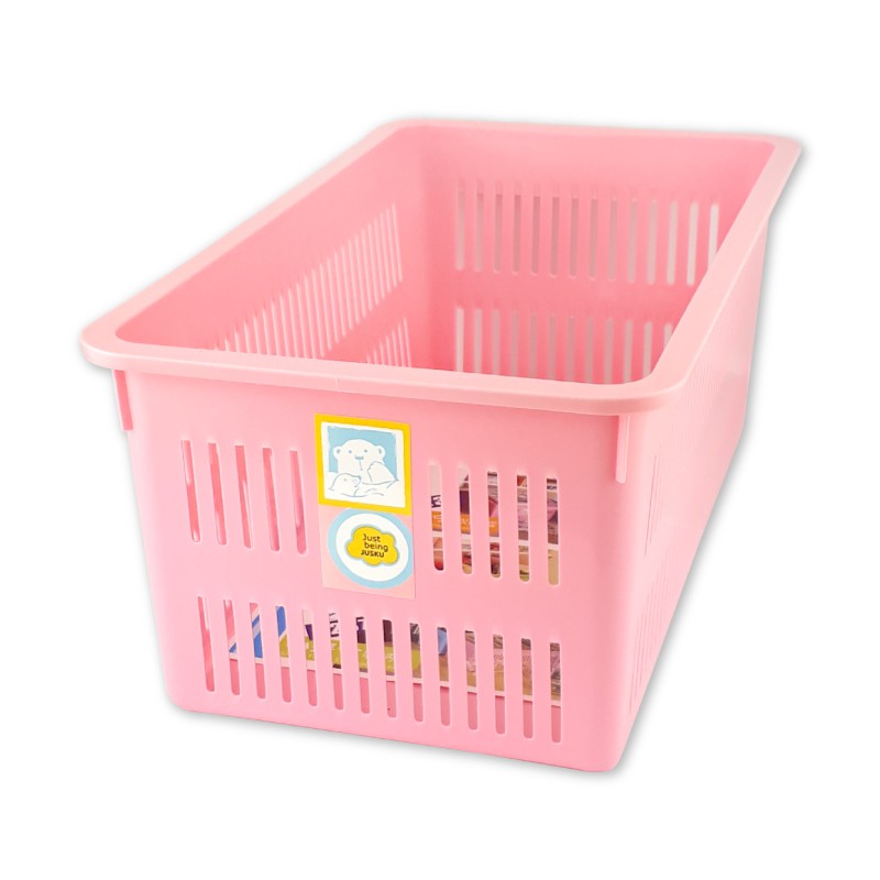 JUSKU 佳斯捷 長今收納籃 【台灣製】堆疊式置物籃 分類籃 4237小長今/4238大長今顏色繽紛可愛，居家收納的好幫手。便利耐用，材質輕巧，收納容易。超取上限6個，超過請改宅配材質：PP尺寸：小