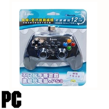 使用藍牙連線功能連接Apple或Android手機 附2.4G無線USB接收器 高續航，可連續玩約12小時 內建電力優化系統，低耗電玩更久