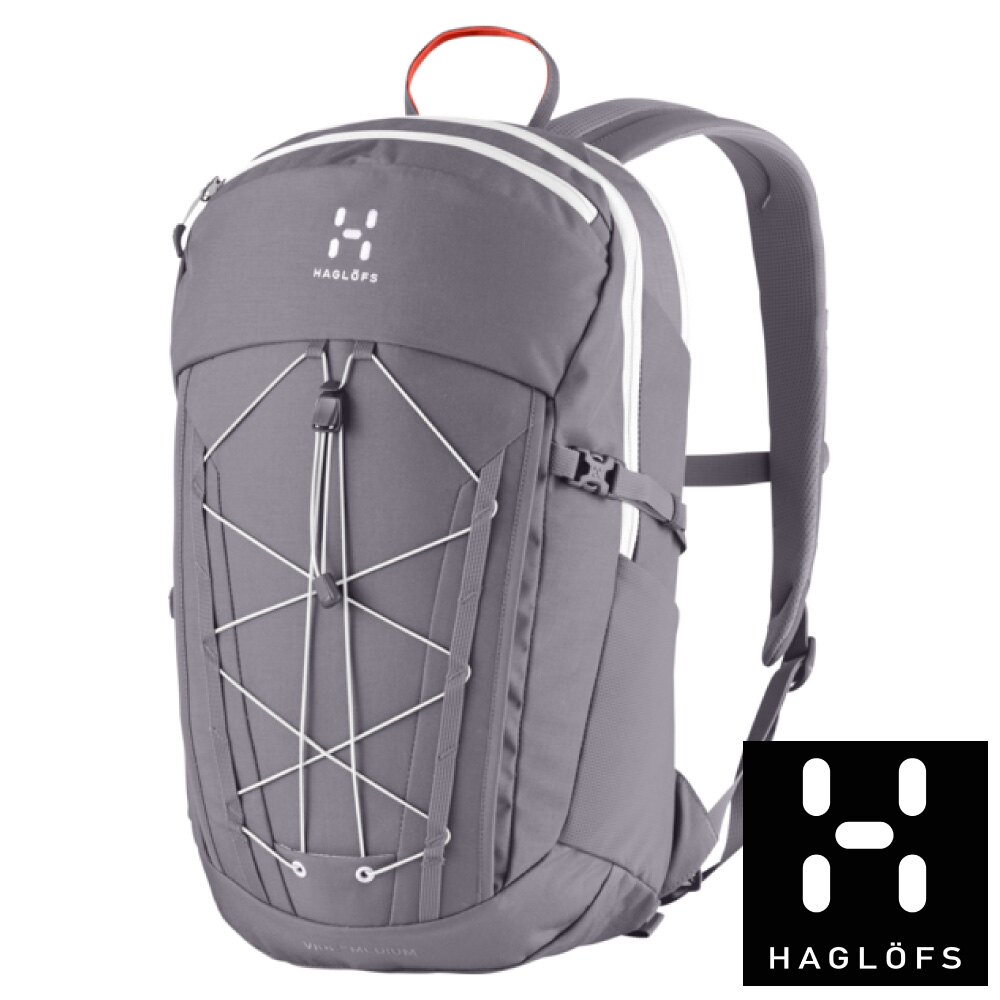 【瑞典Haglofs】VIDE MEDIUM 休閒 背包20L-石頭灰 旅遊 背包客 筆電包 書包 打工遊學 338113