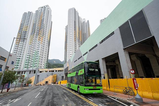 九巴將開辦新路線72K服務大埔富蝶邨。(九巴提供)