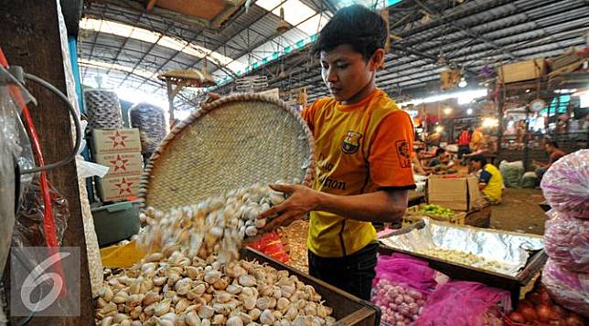 Praktik Pemutihan Bawang Putih Pakai Kaporit Terbongkar