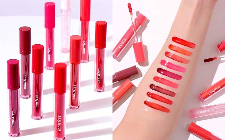 innisfree鮮榨果汁唇萃 共9色 4ml／380元(圖／品牌提供)