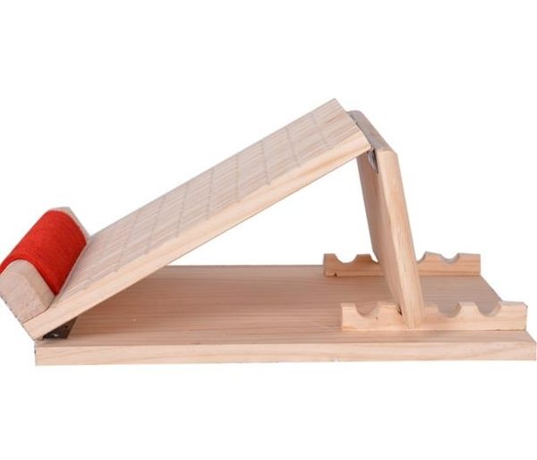 銳登拉筋板實木斜踏板拉筋器小腿拉伸家用矯正抻筋按摩拉經凳神器