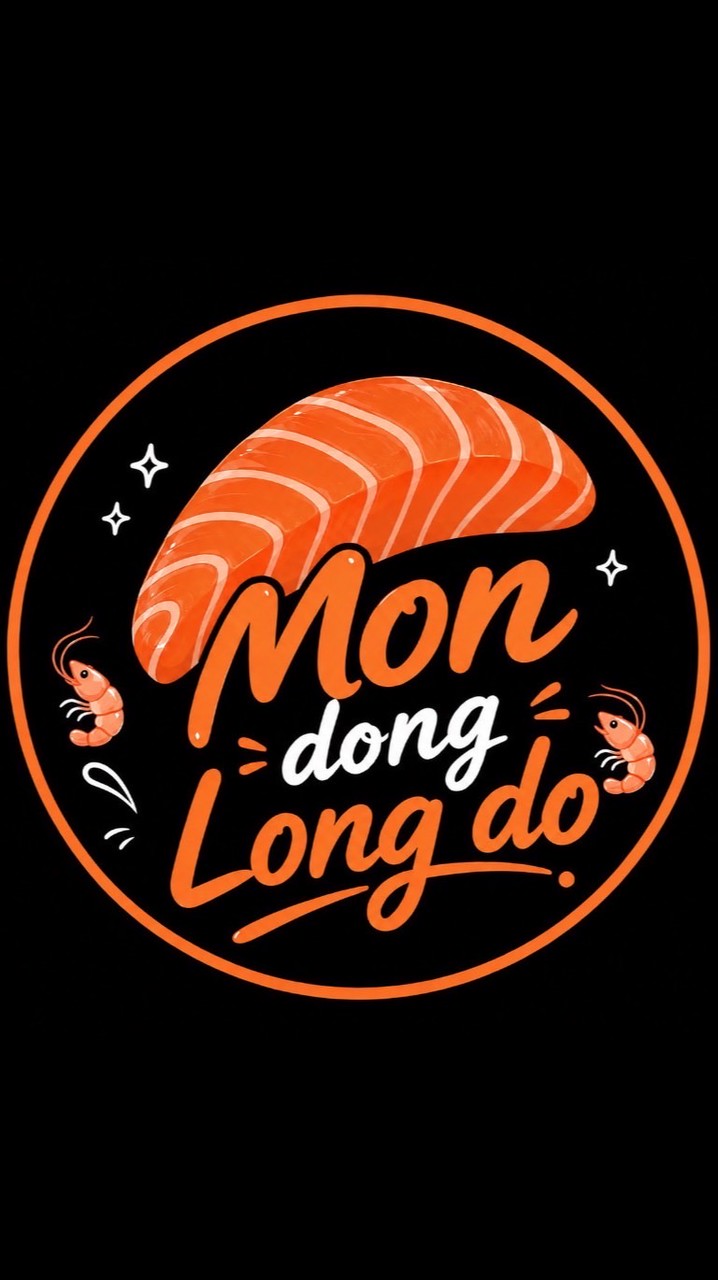 Mondong Longdo - ข้าวหน้าแซลมอน&กุ้งดอง