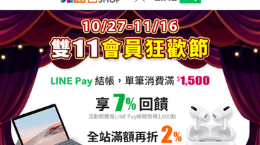 法雅客e-SHOP用LINE Pay 享LINE POINTS 7%回饋