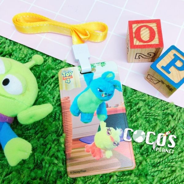 迪士尼正版 玩具總動員4 BUNNY&DUCKY 證件票卡套 感應卡 識別證 悠遊卡套 行李牌 COCOS KA199