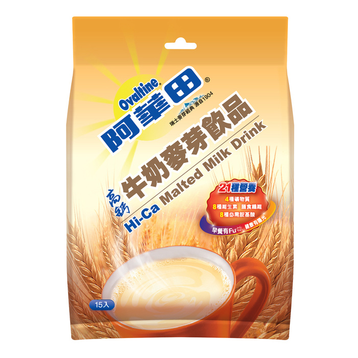 膳食纖維提升33% 營養好吸收全新《阿華田牛奶麥精》來了！擁有和原味阿華田等量營養且一樣天然的麥精與牛奶；同時，更多了33%含量的膳食纖維，好消化好吸收，小朋友很容易就攝取到牛奶的營養、麥芽的精華以及