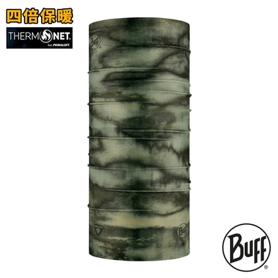 《BUFF》動態禦寒頭巾 摩登迷彩 BF129798-866/保暖/防曬/健行/單車/爬山/吸濕排汗
