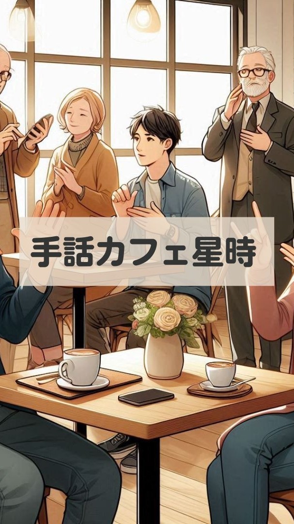 手話カフェ星時