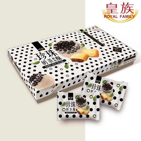 黑糖與椰果扎實的帶出珍奶風味 多層次重組鳳梨酥與珍奶口感 讓人為之迷戀 送禮首選