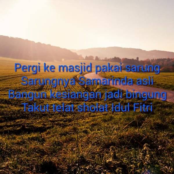 12 Pantun Lucu Idul Fitri Ini Bikin Hari Raya Makin Ceria