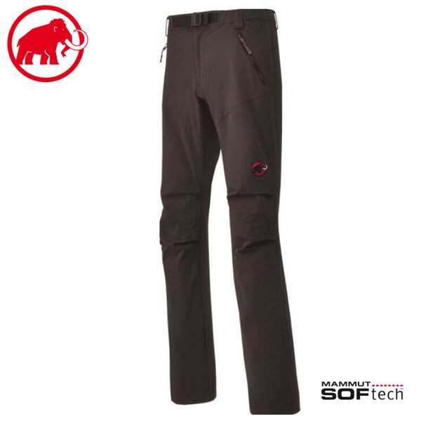[現貨] MAMMUT 長毛象 女 Ac Sft Trekkers 長褲《野牛棕》/1020-09770//排汗褲/抗水