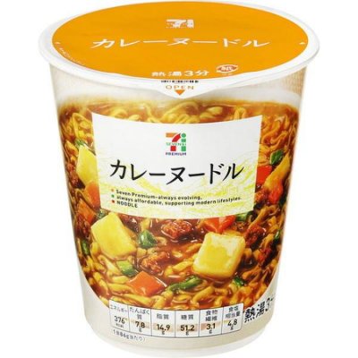 日本7-11 蔬菜咖哩 杯麵 濃郁好滋味~