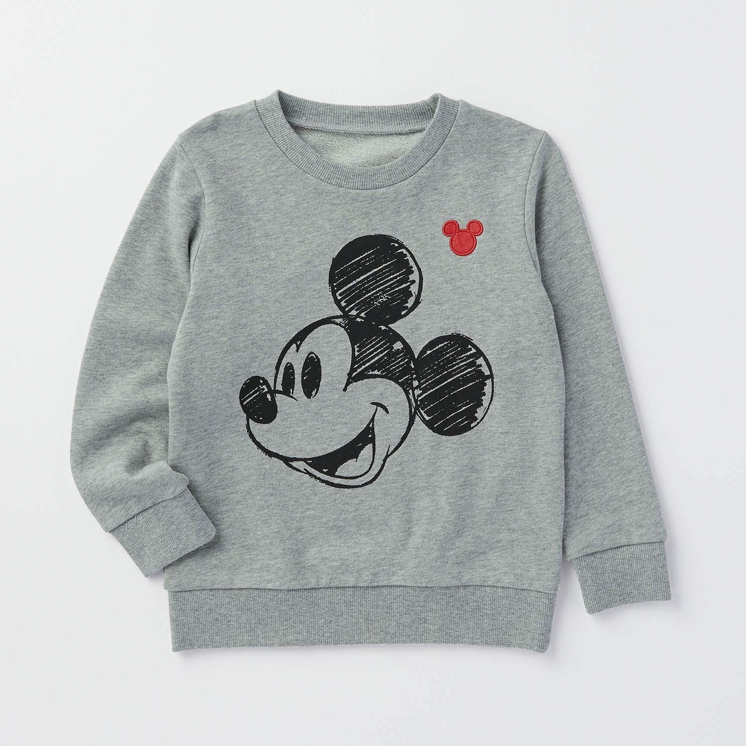 【日本千趣會】童裝同步連線。純棉裏毛材質，親膚舒適。超人氣迪士尼印花，可愛吸睛。90-140cm 尺寸都有;日本千趣會童裝的高品質，一直以來都深受媽咪喜愛！除了有吸睛的米奇米妮、迪士尼公主、CARS、