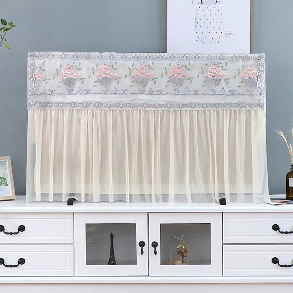 電視機罩防塵罩 開機不取液晶電視布蓋布 掛式電視機套