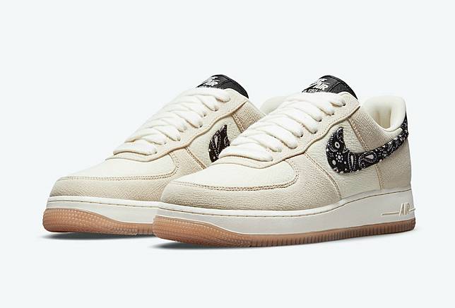 無痛入手Travis Scott 變形蟲？全新Nike Air Force 1 “Paisley Swoosh