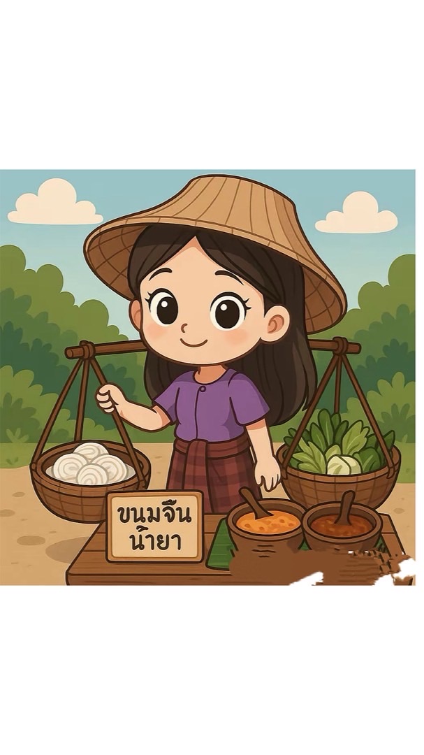 เจ๊ตู่ขนมจีนน้ำยาแกงป่า🍜