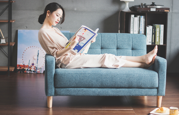 雅思本簡約系雙人沙發