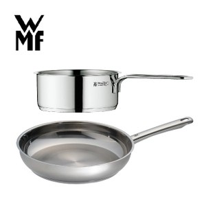 Cromargan ® 18/10 不鏽鋼防腐耐熱 無滴漏邊緣設計 傾倒醬汁不滴漏 防燙中空單柄設計 符合人體工學好握好使用 Transtherm® 通用鍋底 適用所有爐具