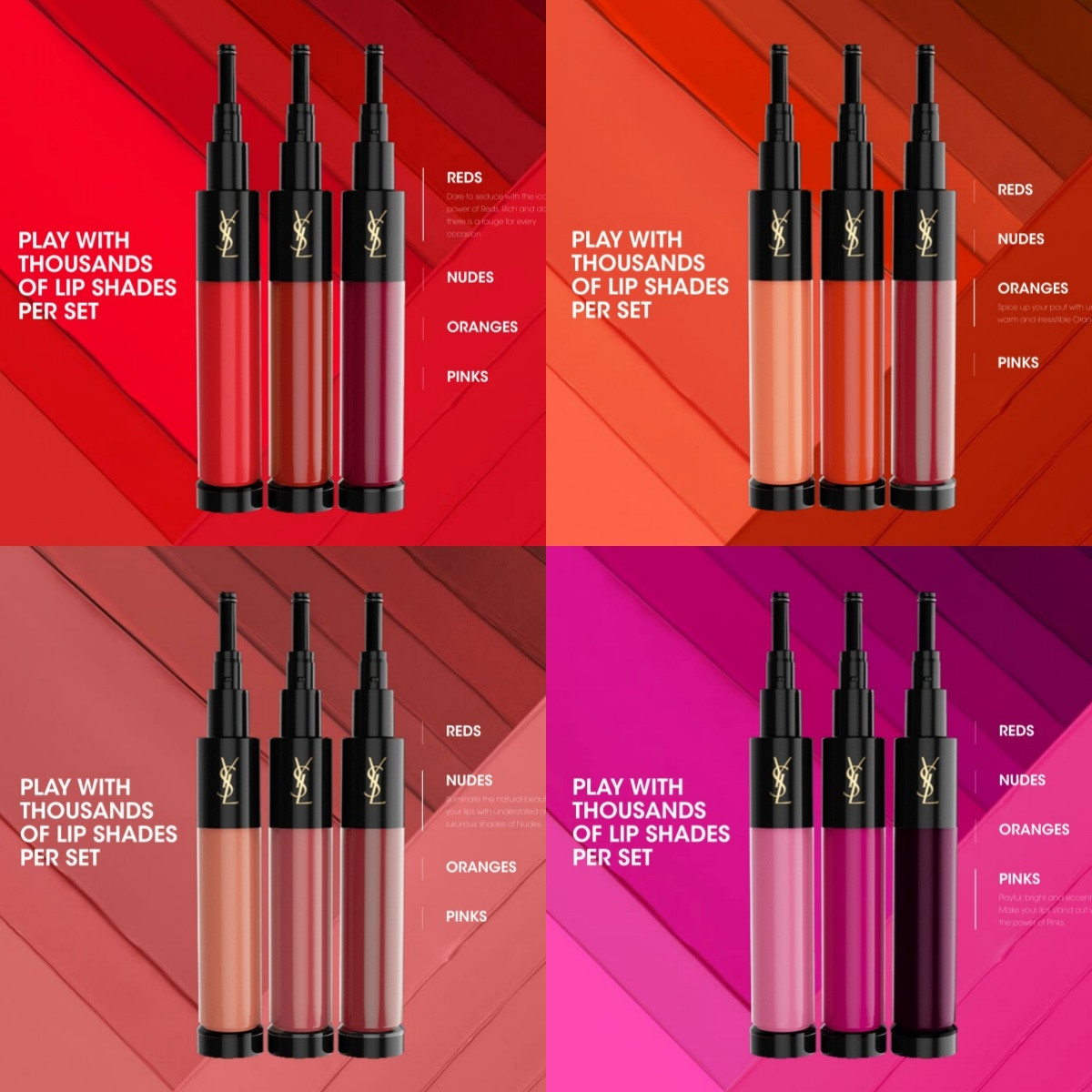 YSL新「唇彩調色機」引高科技彩妝趨勢！app訂製唇色＋皮革唇彩盤，天天是客製YSL唇妝