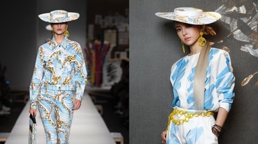 蔡依林身穿 MOSCHINO 塗鴉套裝登上 KKBOX 風雲榜！網友：「蔡飛飛」是妳！