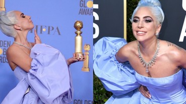 2019 金球獎 Lady Gaga 扮仙度瑞拉！？戴 Tiffany & Co. 特製款 美到像真人版「灰姑娘」！