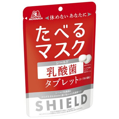 【日本代購】森永SHIELD養樂多風味乳酸菌糖果 33g