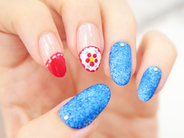 セルフでチロリアンネイル 爪楊枝でこのアート しずくさん監修の100均ネイル C Channel