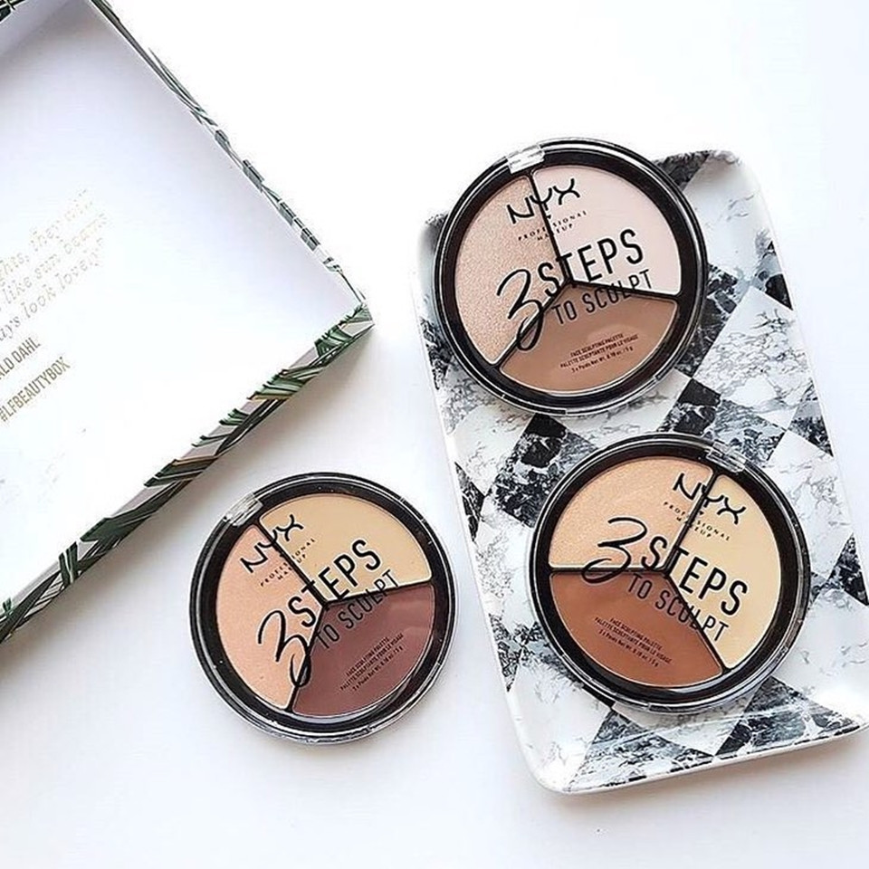 NYX 三步驟修容粉餅，NT620
