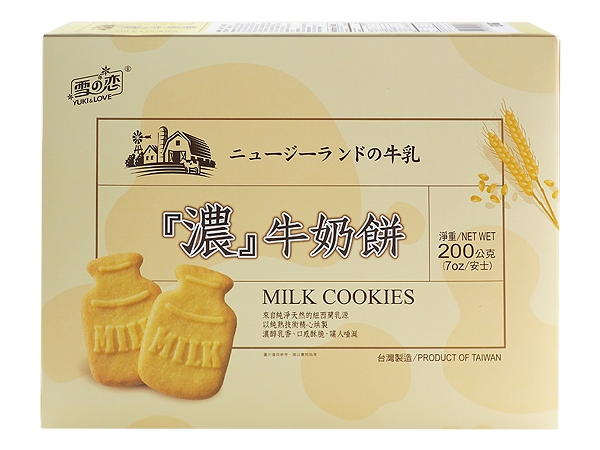 雪之戀~濃牛奶餅(200g)【D172433】，還有更多的日韓美妝、海外保養品、零食都在小三美日，現在購買立即出貨給您。
