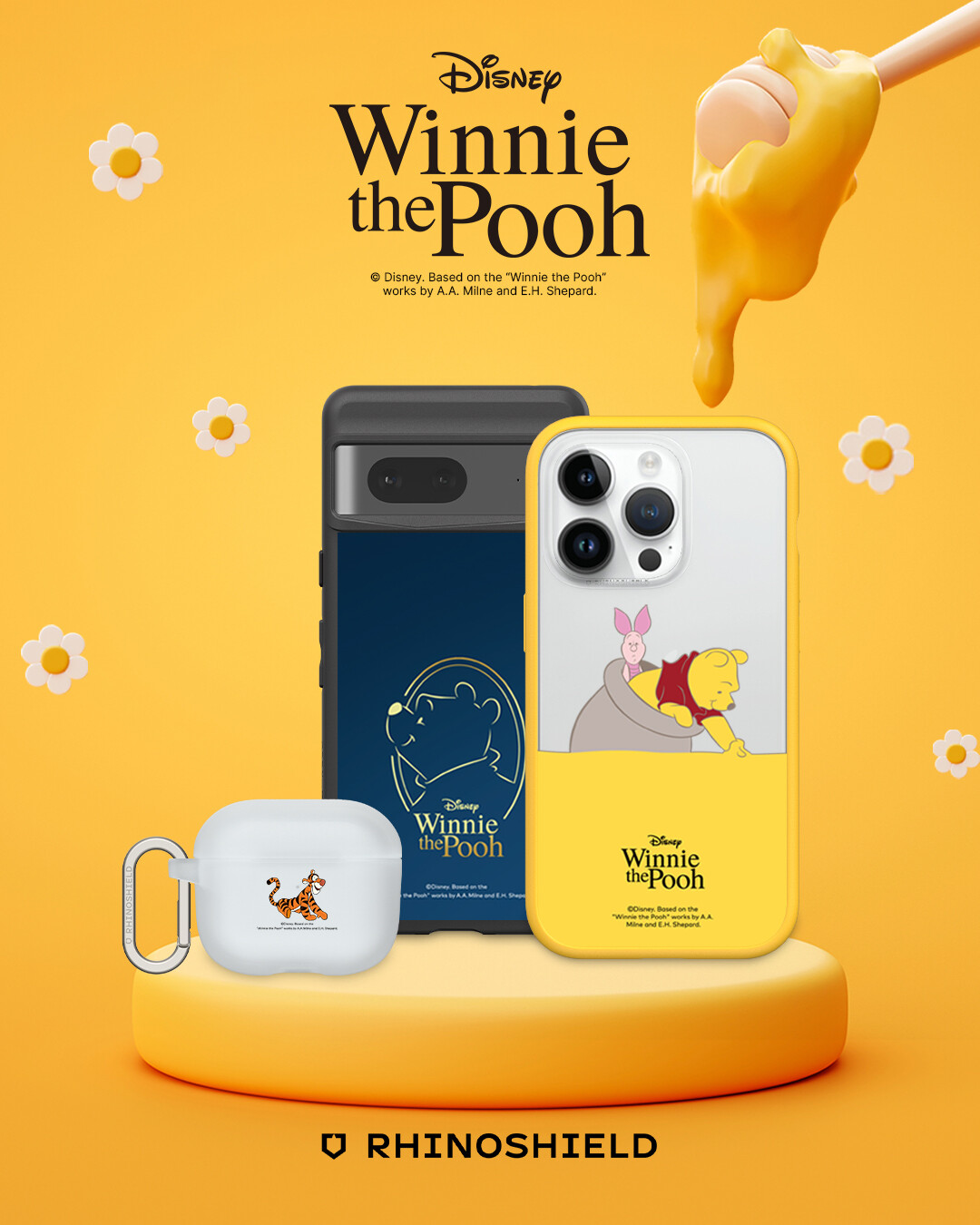 把小熊維尼帶出門一整天！RHINOSHIELD犀牛盾推出「小熊維尼系列」，維尼粉快衝！