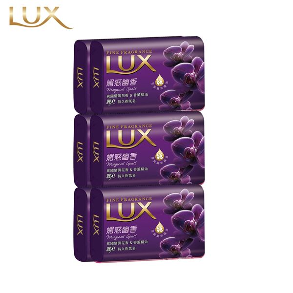 LUX 麗仕 媚惑香皂媚惑幽香 72入團購組