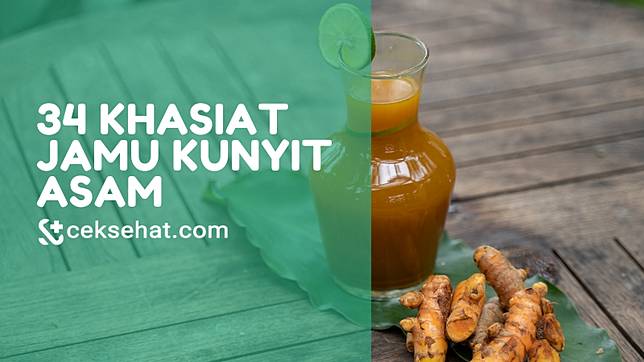 34 Khasiat Jamu Kunyit Asam Ceksehat Line Today