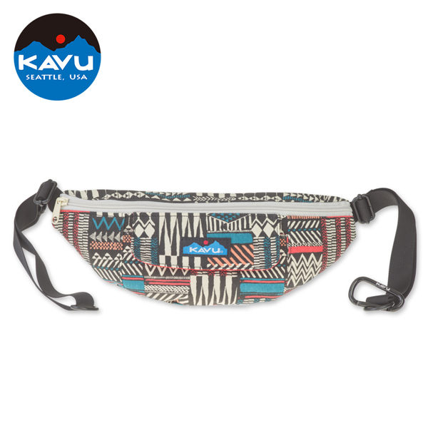 【西雅圖 KAVU】 Stroll Around 休閒肩背包 拼布堆 #9059