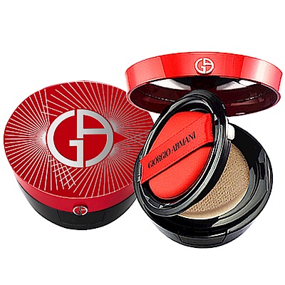 GIORGIO ARMANI(GA) 訂製絲光精華氣墊粉餅15g 光影限量版