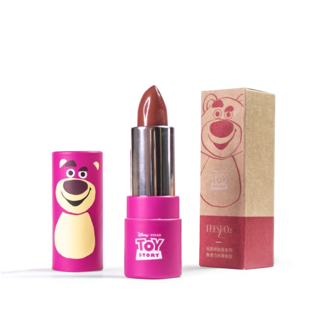 玩具總動員系列 無重力絲襪唇膏-玫瑰紅棕 BE-02