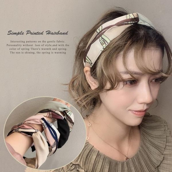 髮帶 ins網紅甜美髮箍女寬邊韓國清新壓髮卡簡約氣質頭箍淑女髮帶頭飾 曼慕衣櫃
