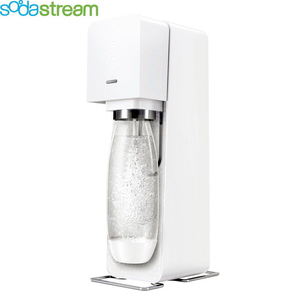【送金屬水瓶1L一入】Sodastream 氣泡水機 Source plastic 氣泡水機 汽泡水機 白