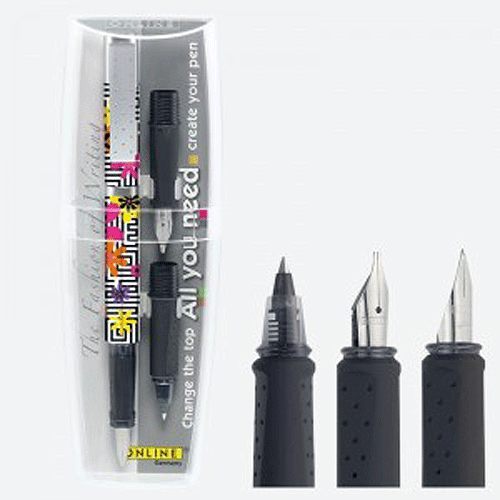 *包含三種功能:Ｍ筆尖＋1.4mm筆尖和鋼珠筆三種