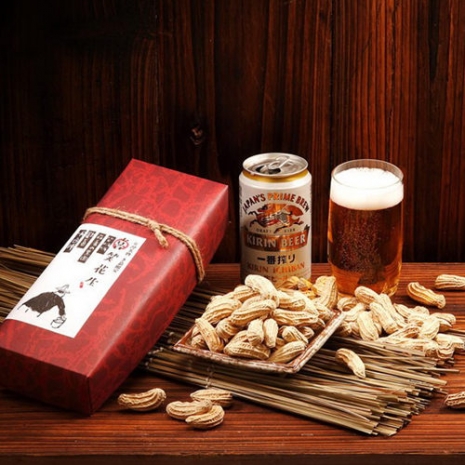 預購七日《喜笑花生》禮盒組 (附提袋) 160g*2盒