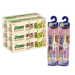 ◎歐盟醫藥認證有機兒童牙膏，含有機金盞花、有機莓果萃取物|◎KDHA韓國牙醫協會推薦使用，抗菌刷毛經第3國權威檢測|◎品牌:2080種類:牙膏/牙粉,牙刷品類:兒童牙膏,兒童牙刷產地:韓國