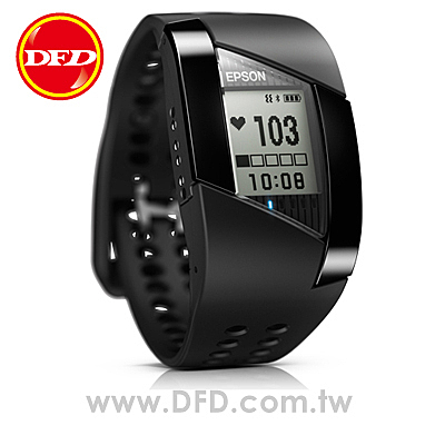 心率感測 + 動作感測 + 綜合演算 n螢幕7種畫面顯示即時心率、燃脂區間、步數、卡路里