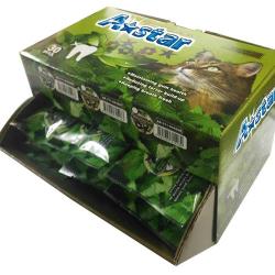 Astar 貓專用星星形薄荷潔牙骨盒裝-原味(15公克×30包)